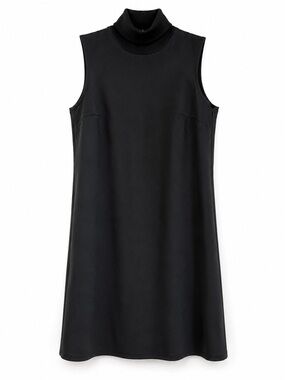 Club Monaco Black Sleeveless Turtleneck Shift Dress | Size 6